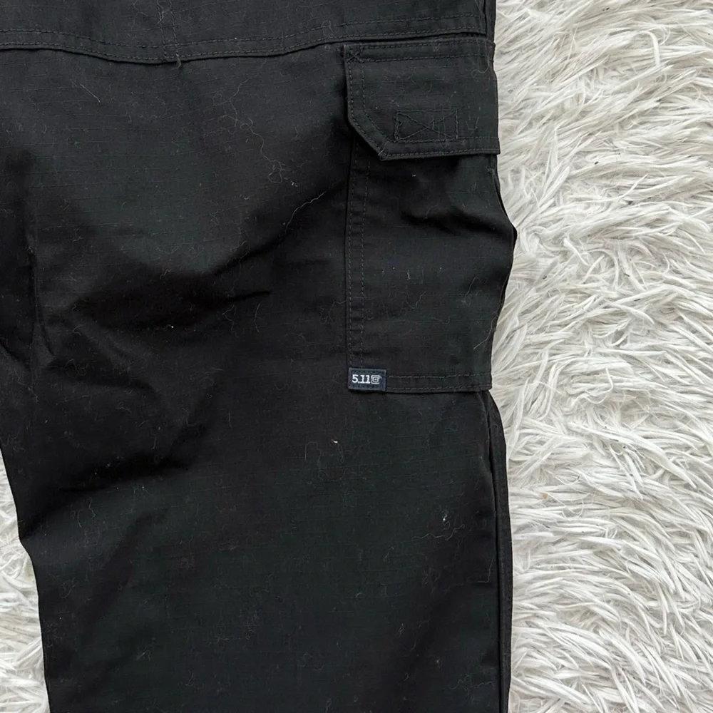 5.11 Tactical Men's Black Taclite Pro 74273 019 Ripstop Pants Straight Fit 34x30 - Picture 5 of 8